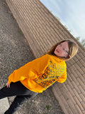 LA Dance Yellow Crewneck Sweatshirt (Puff Print)