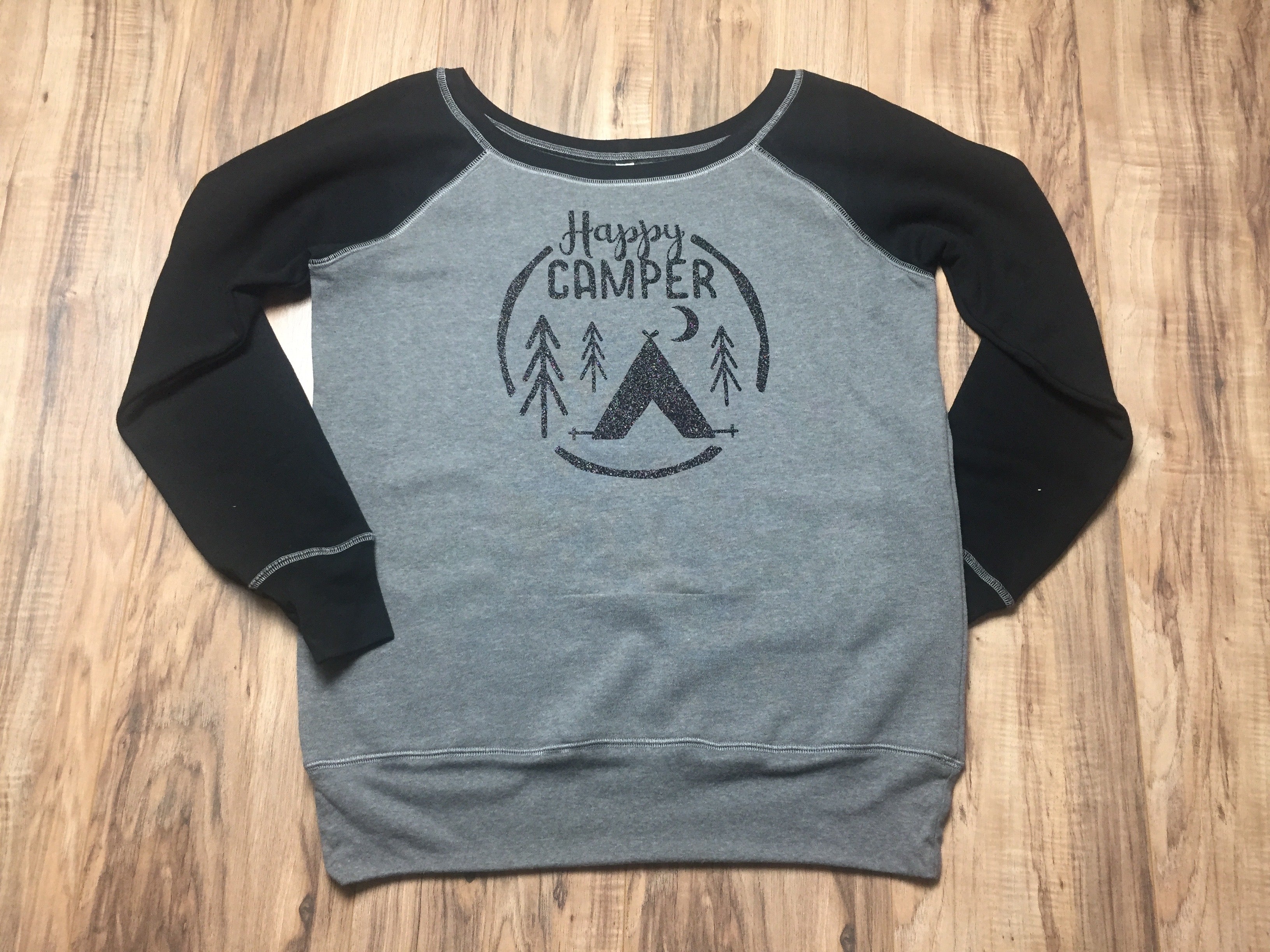 Happy Camper Slouchy Sweatshirt