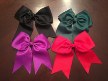 Load image into Gallery viewer, Custom Solid Cheer Hair Bow