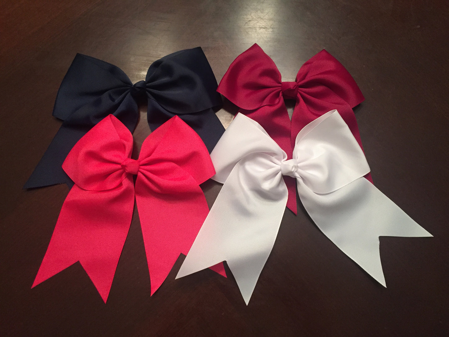 Custom Solid Cheer Hair Bow