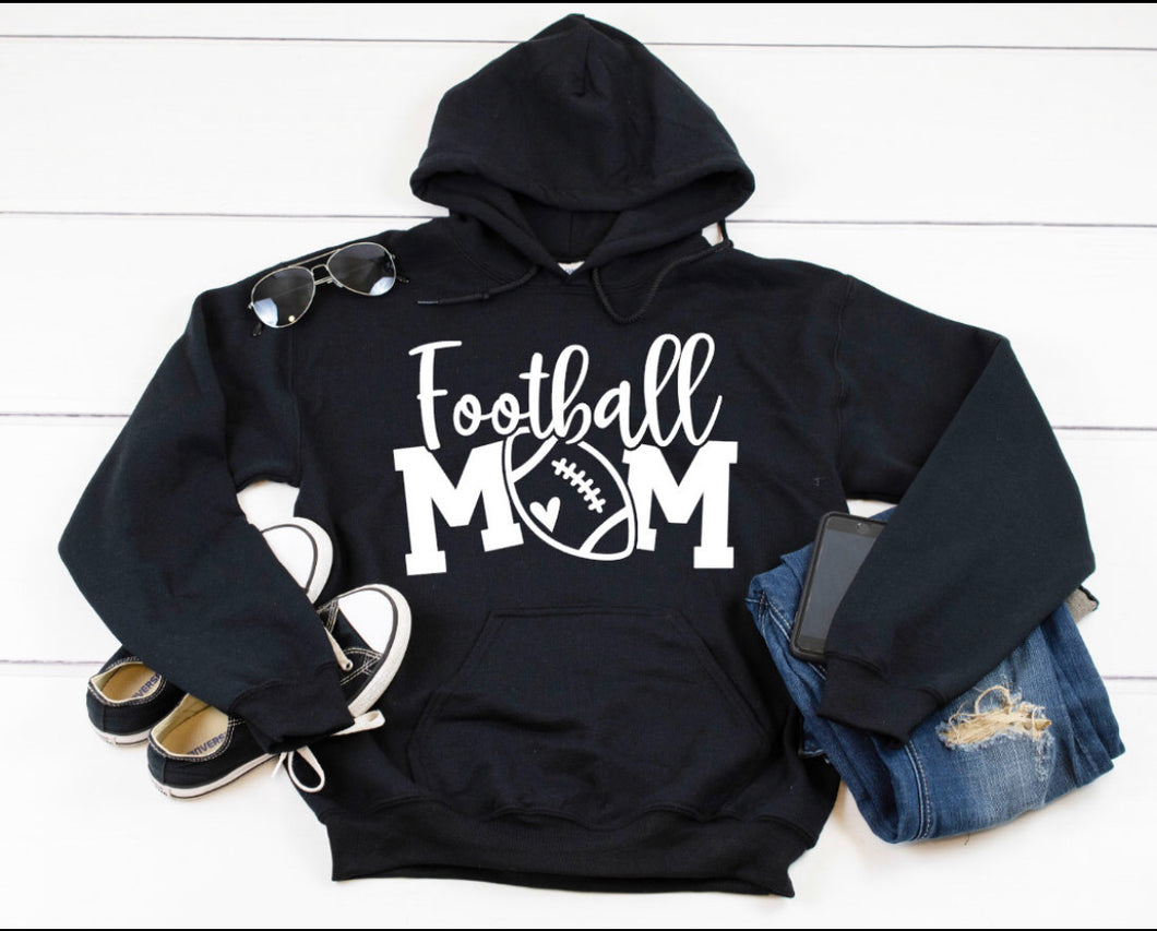 Football Mom Hooded Sweatshirt