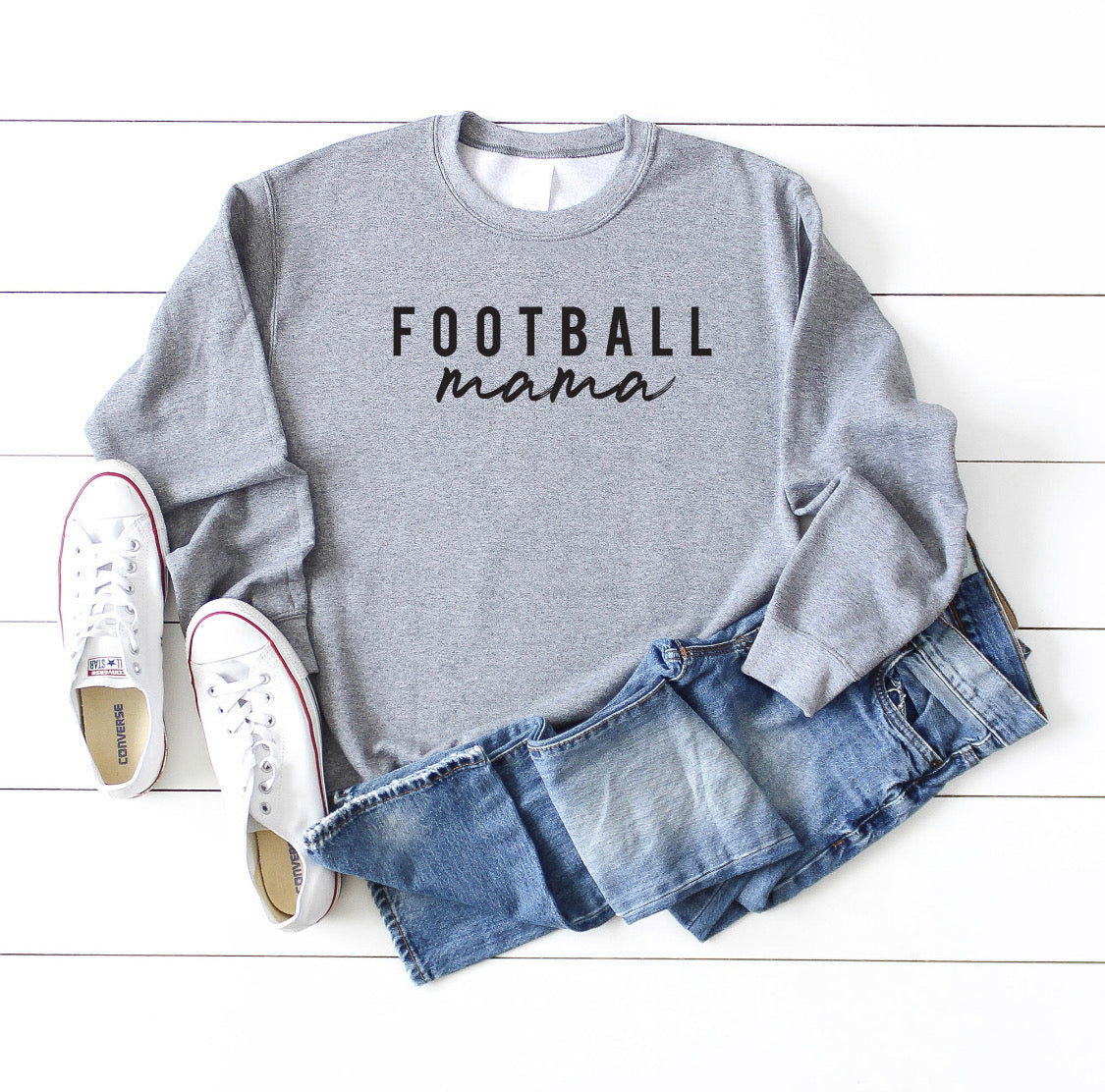 Football Mom Unisex Crewneck Sweatshirt