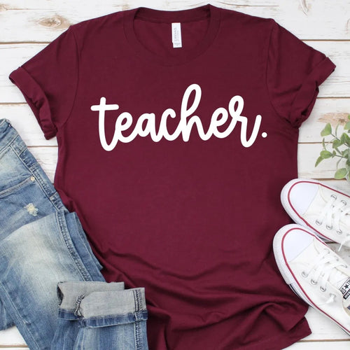 Teacher. Tee