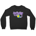 Infinity Purple Crewneck Sweatshirt