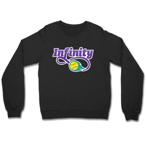 Infinity Purple Crewneck Sweatshirt