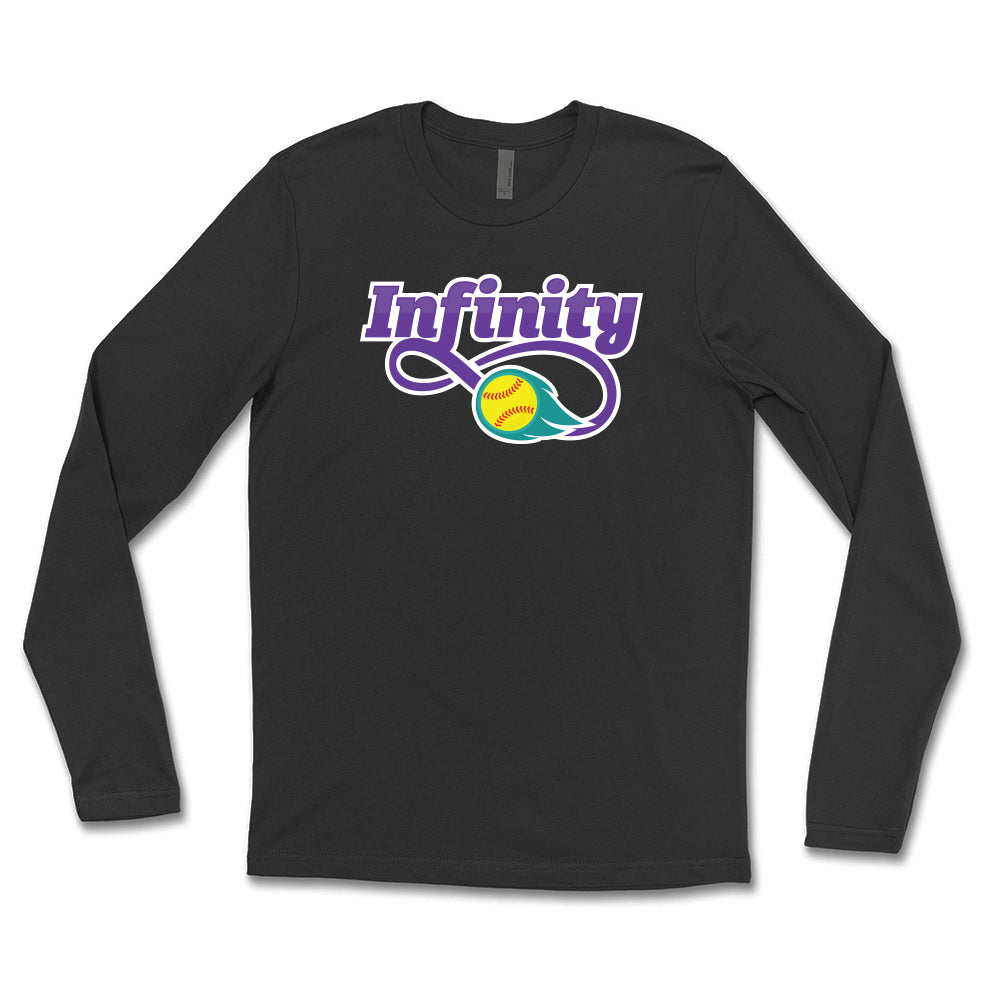 Infinity Purple Unisex Long Sleeve Tee