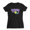 Infinity Purple Ladies Fit Tee