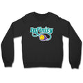 Infinity Teal Crewneck Sweatshirt