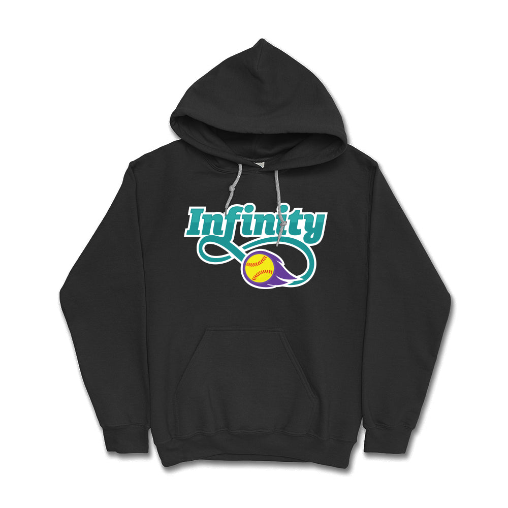 Infinity Teal Hoodie