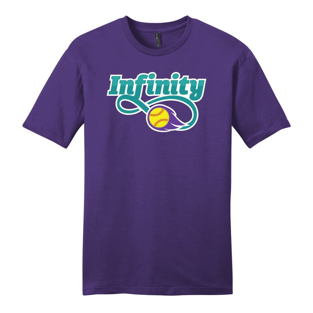 Infinity Teal Unisex Tee