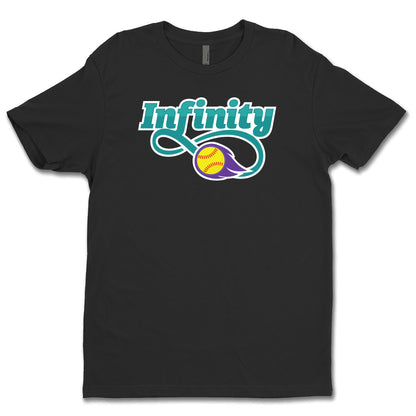 Infinity Teal Unisex Tee
