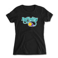 Infinity Teal Ladies Fit Tee