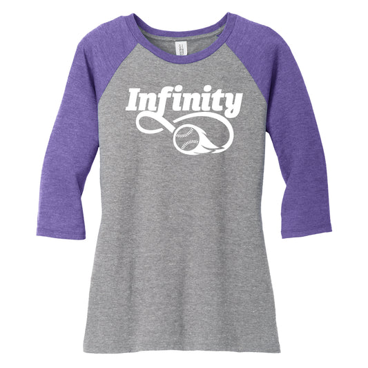 Infinity 3/4 Sleeve Raglan