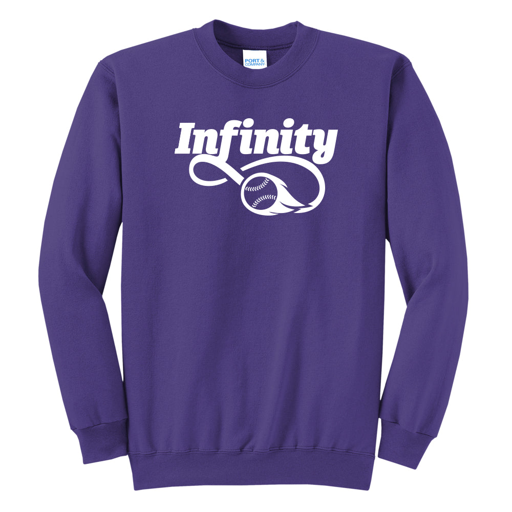 Infinity Softball Crewneck Sweatshirt