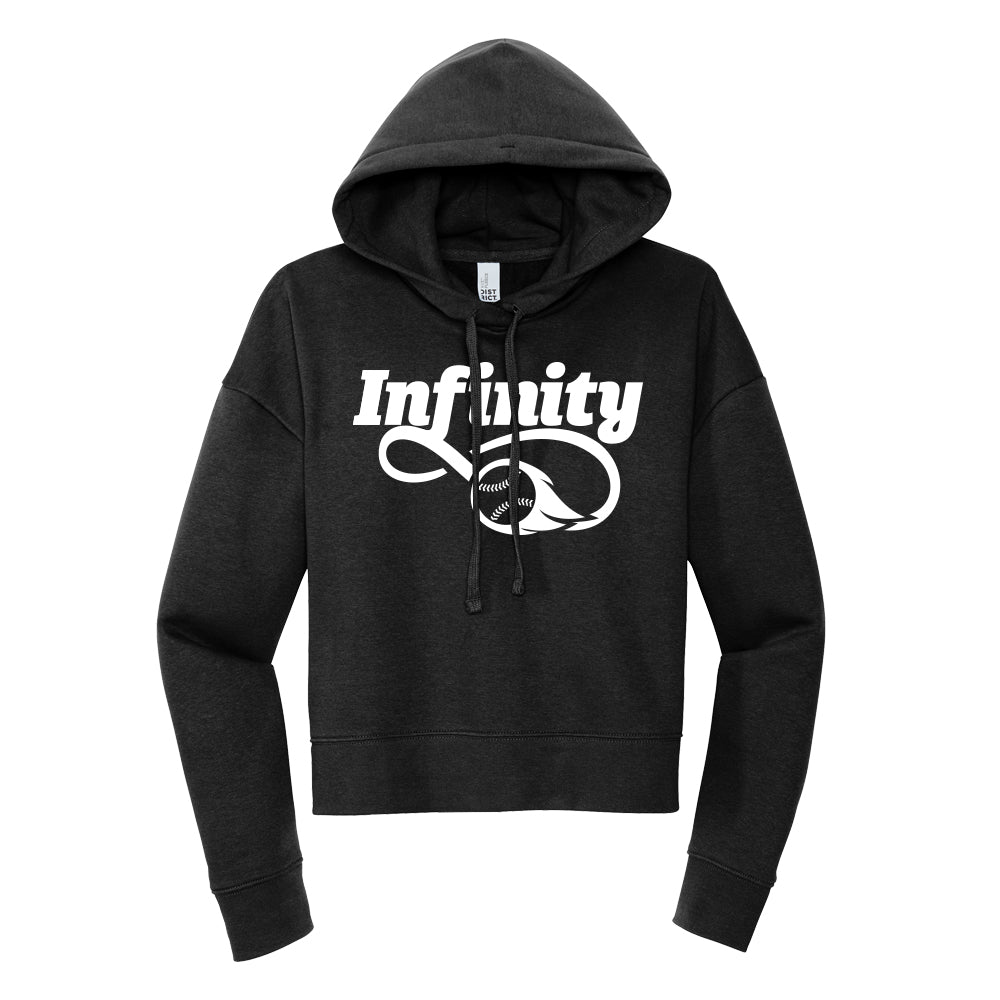 Infinity Softball Cropped Hoodie
