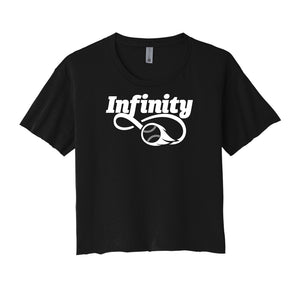Infinity Softball Cropped Tee