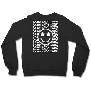LADC Happy Face Crewneck Sweatshirt