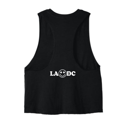 LADC Happy Face Cropped Tank