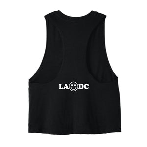 LADC Happy Face Cropped Tank