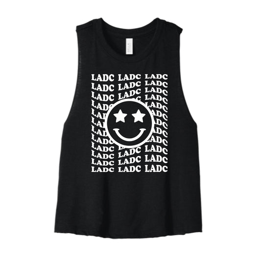 LADC Happy Face Cropped Tank