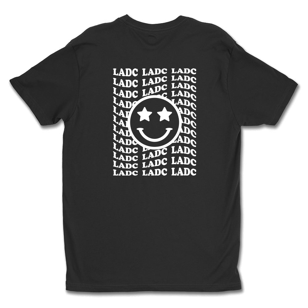 LADC Happy Face Unisex Crewneck Tee