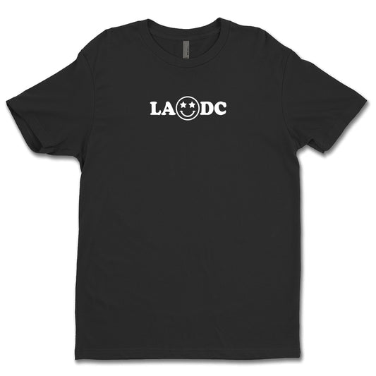 LADC Happy Face Unisex Crewneck Tee