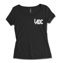 Load image into Gallery viewer, LA Dance Company Scoop Neck Tee (double-sided)