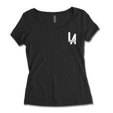 Load image into Gallery viewer, LA Dance Scoop Neck Tee (double-sided)