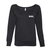Load image into Gallery viewer, Raising My Tribe off the shoulder sweatshirt