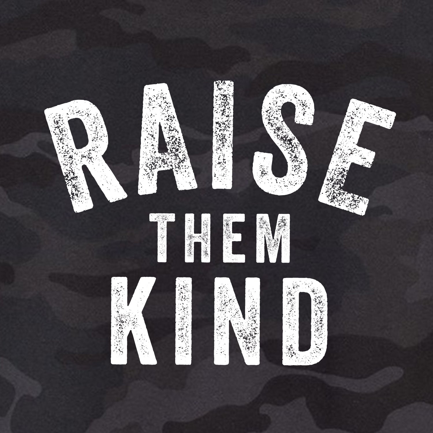 Raise Them Kind Cropped Camo Hoodie