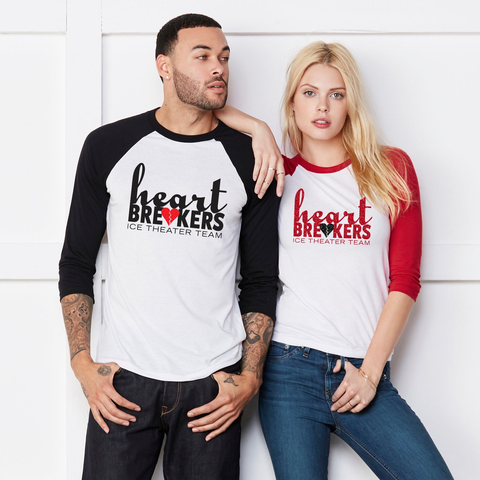 Heartbreakers Unisex Baseball Tee