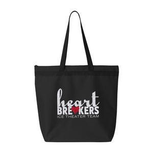 Heartbreakers Large Zipper Tote Bag