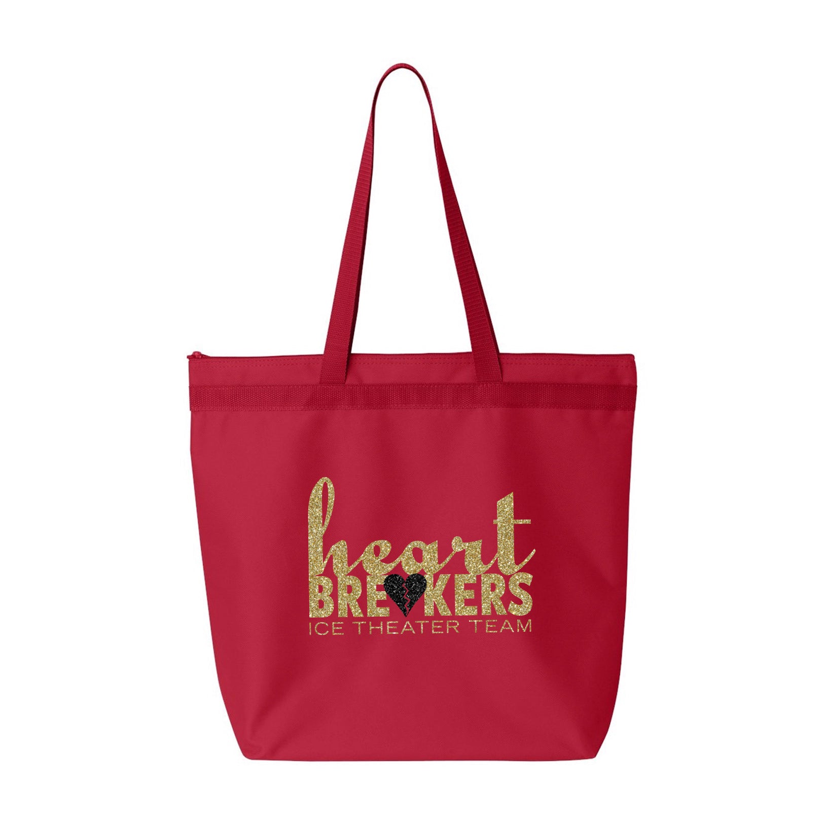 Heartbreakers Large Zipper Tote Bag