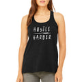 Hustle Harder Racerback Tank