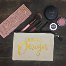 Load image into Gallery viewer, Custom Makeup Bag