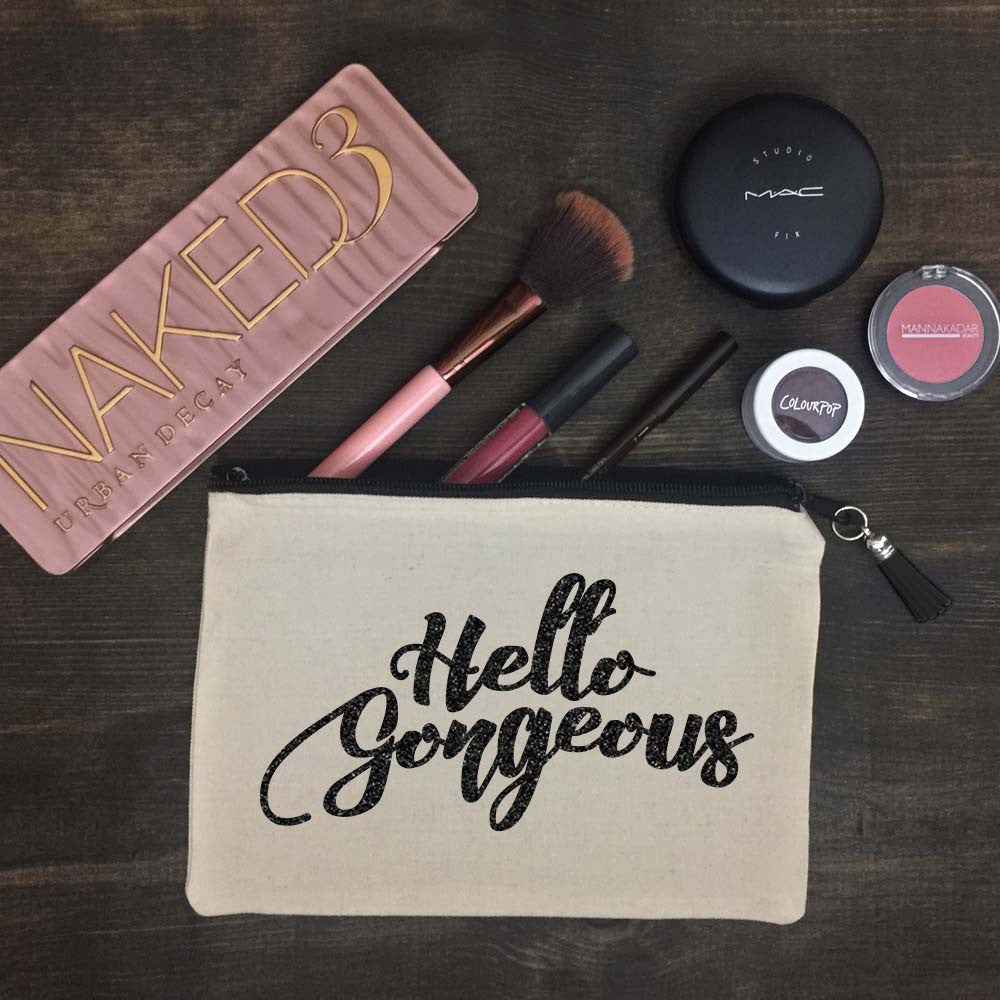 Hello Gorgeous Makeup Bag