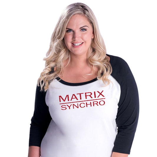 Matrix Synchro Curvy Baseball Tee