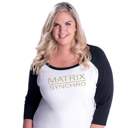 Matrix Synchro Curvy Baseball Tee