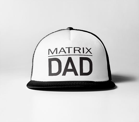 Matrix Dad Trucker Hat