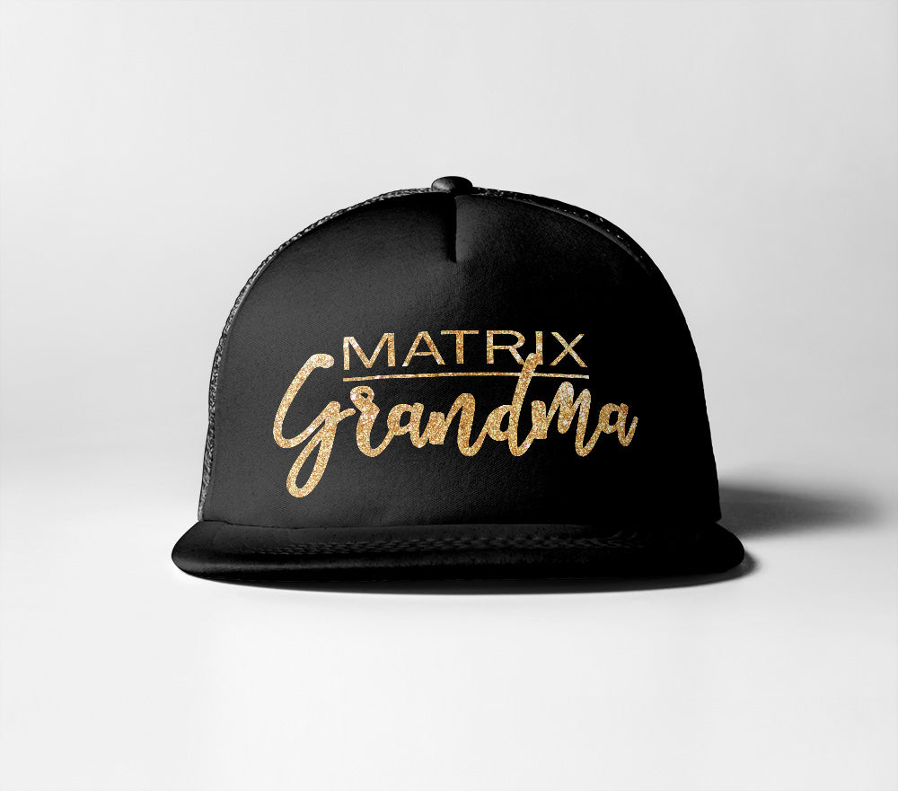 Matrix Grandma Trucker Hat