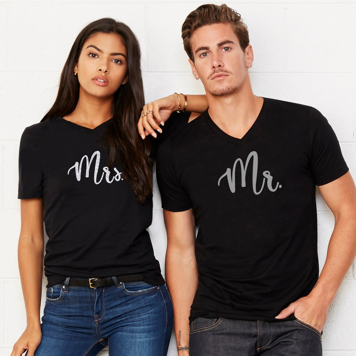 Mrs Unisex V-Neck Tee