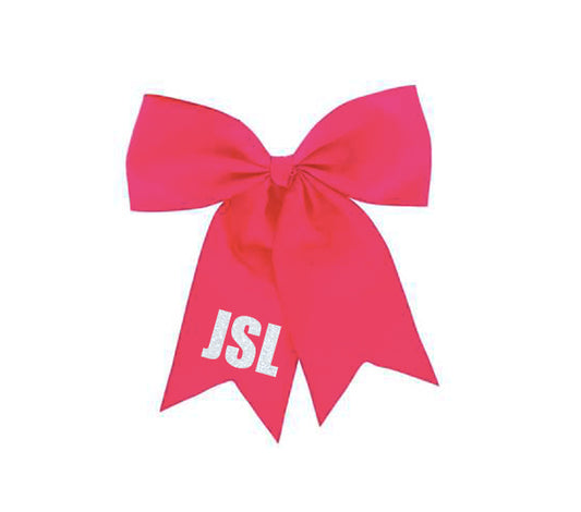 Custom Solid Cheer Hair Bow