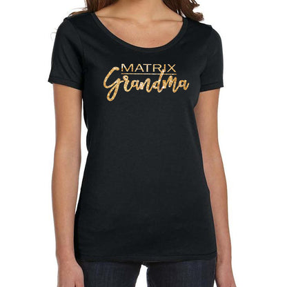 Matrix Grandma Scoop Neck Tee