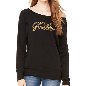 Matrix Grandma Slouchy Sweatshirt