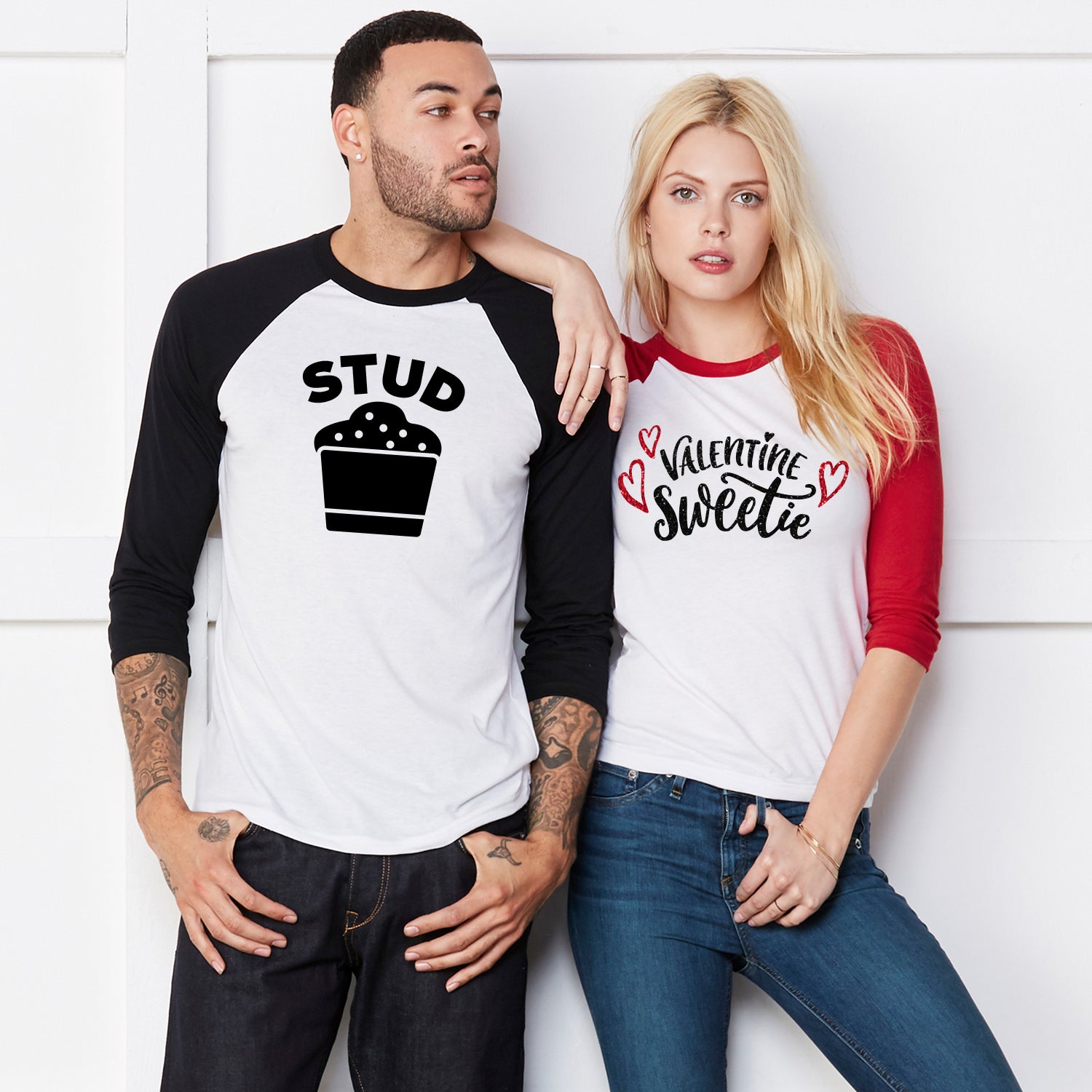 Valentines Sweetie Unisex Baseball Tee
