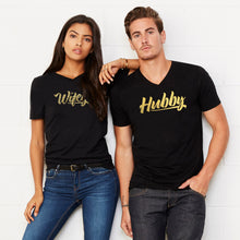 Load image into Gallery viewer, Hubby Unisex V-Neck Tee