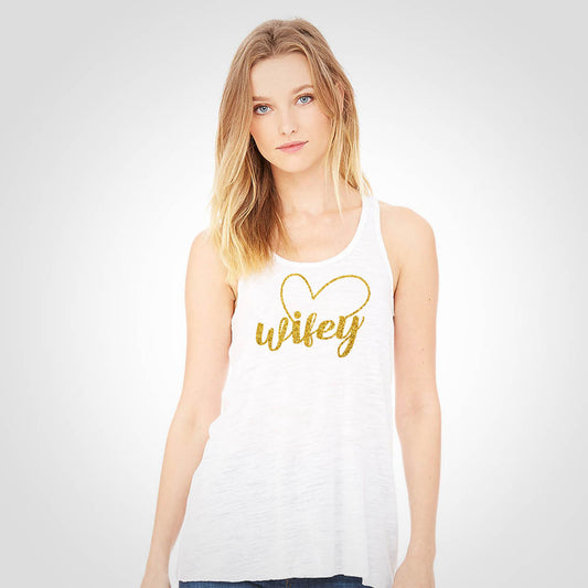 Wifey Racerback Tee