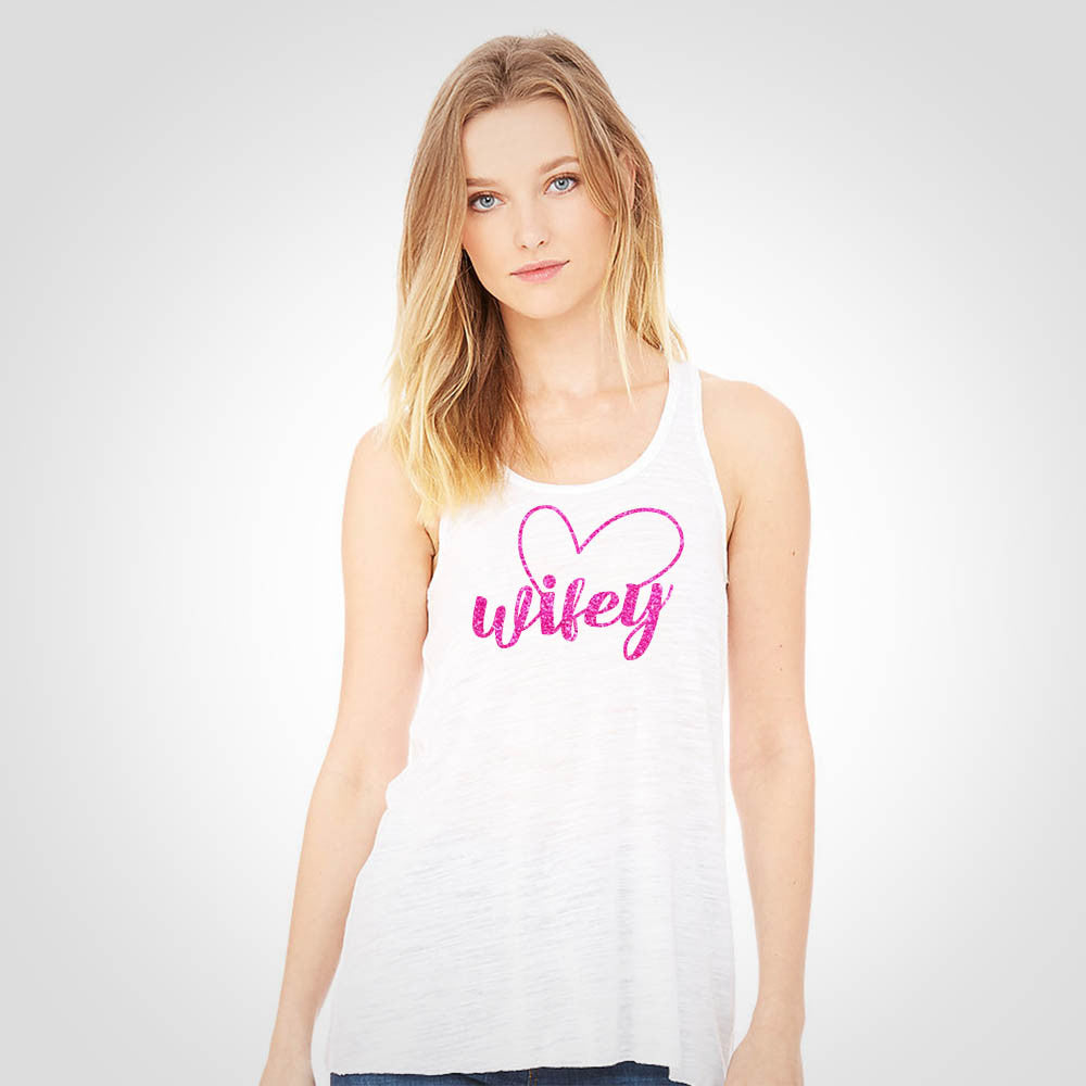 Wifey Racerback Tee