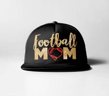 Load image into Gallery viewer, Football Mom (Heart)