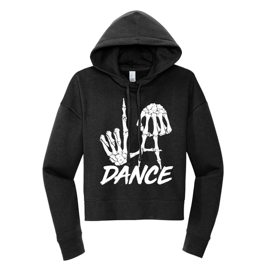 LA Dance Halloween Cropped Hoodie